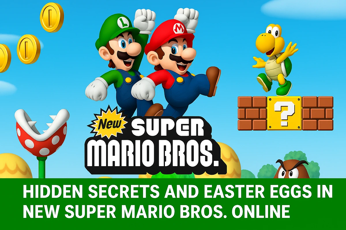 Hidden Secrets And Easter Eggs In New Super Mario Bros Online